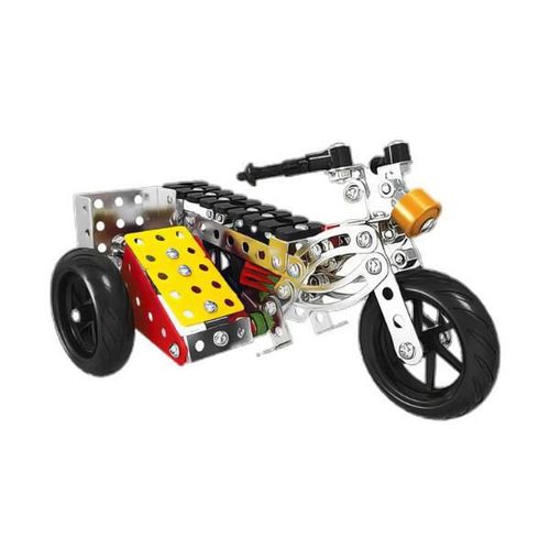 купить Конструктор Essa X638-1 Set de construcție metalic 5în1, Motociclete, 283elem в Кишинёве 