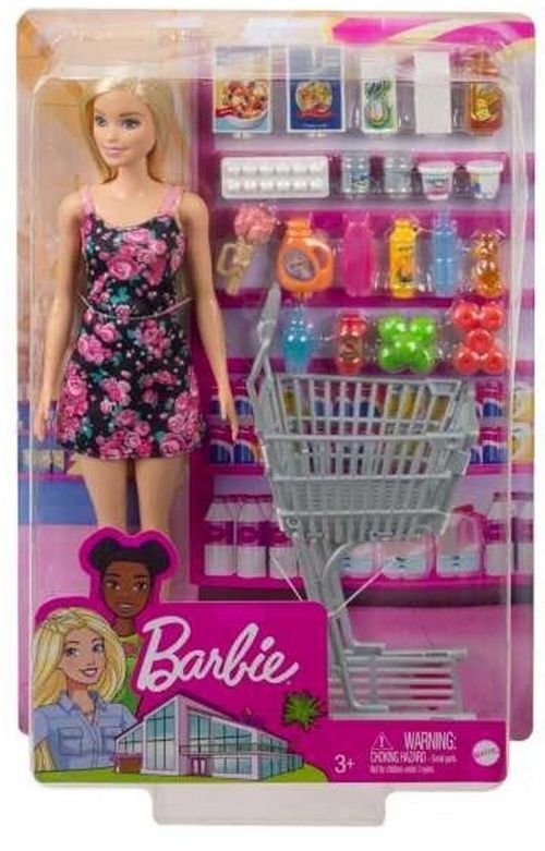 купить Кукла Barbie GTK94 Set Timpul pentru cumpărături в Кишинёве 