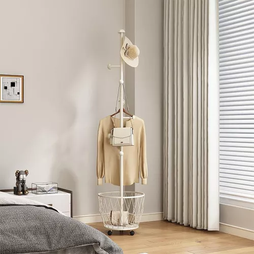 купить Вешалка для одежды miscellaneous RM65 Umeras metalic 170x40x40cm, alb в Кишинёве 