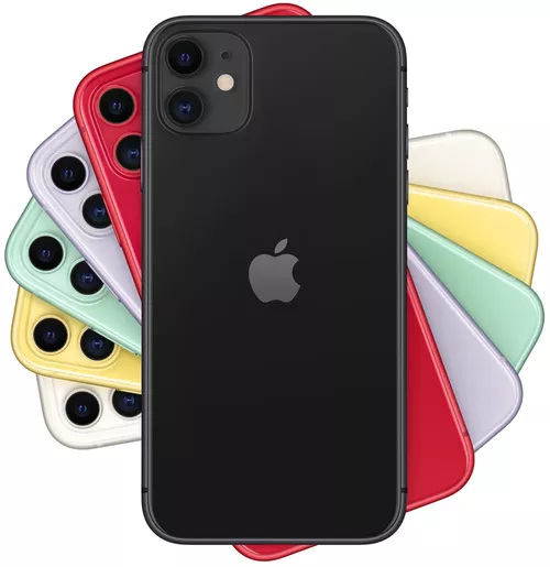 cumpără Smartphone Apple iPhone 11 128Gb Black (MWM02\MHDH3) în Chișinău 