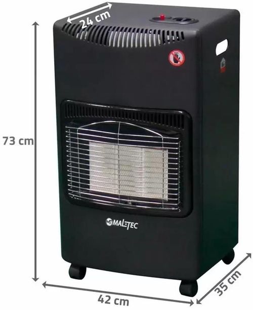 купить Газовый конвектор Malatec GAS-5000Wt, Graphite в Кишинёве 