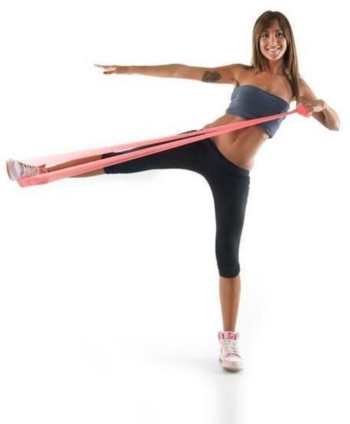 купить Эспандер K-Well 4479 Pilates Band Pink (Light) KW2530 в Кишинёве 