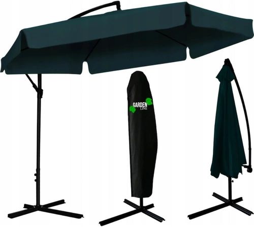 cumpără Umbrelă de gradină GardenLine GAO2859 Green în Chișinău 