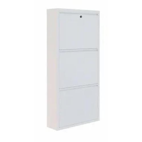 купить Полка для обуви Trendy Locking 3 Piece Metal-White, 50x103x15cm в Кишинёве 