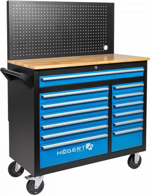 купить Система хранения инструментов Hoegert HT7G044 Тележка инструментальная с панелью в Кишинёве 