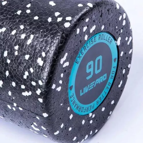 купить Инвентарь для йоги LiveUp 49926 Pilates Roll Epp Foam Roller LP8238/BK в Кишинёве 
