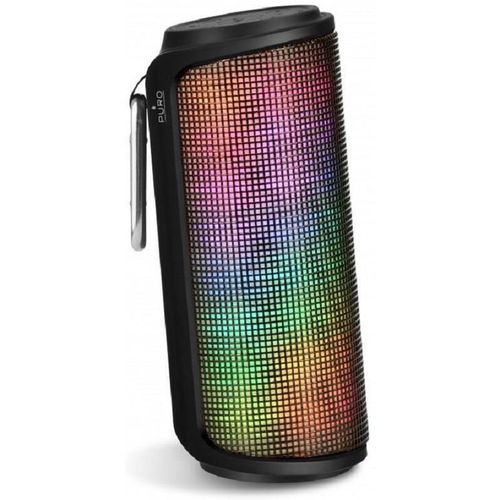 купить Колонка портативная Bluetooth Puro BTSP05BLK V 2.1 with LED Black в Кишинёве 