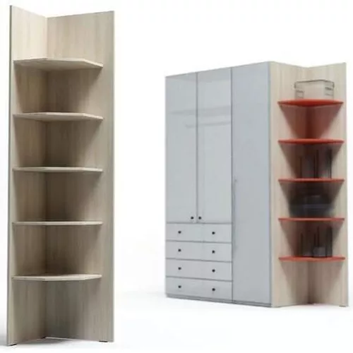 купить Шкаф Indart DULAP CU RAFTURI 11 (45x55x225) в Кишинёве 