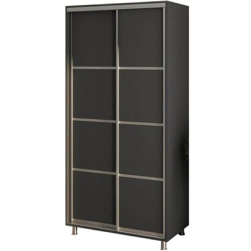 cumpără Dulap my-STYLE C10H1T06BM02-U11, 100x210, антрацит în Chișinău 