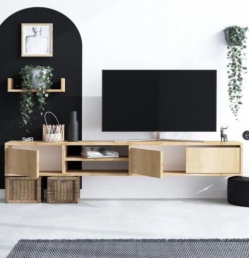 cumpără Comodă TV Trendy Heka 180x24x30cm în Chișinău 