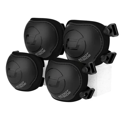 купить Защитное снаряжение Scoot&Ride 00174 Black/Ash (protecție pentru genunchi), S в Кишинёве 