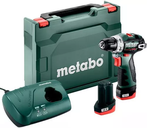 купить Шуруповёрт Metabo PowerMaxx BS BL Q 2x2.0 Ah (valiza) 601749500 в Кишинёве 