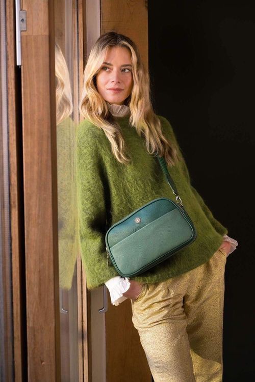 купить Сумка плечевая Pip Studio 51.273.454 Frida Cross Body Bag Medium Green 26.5x7.5x16.5cm Green в Кишинёве 