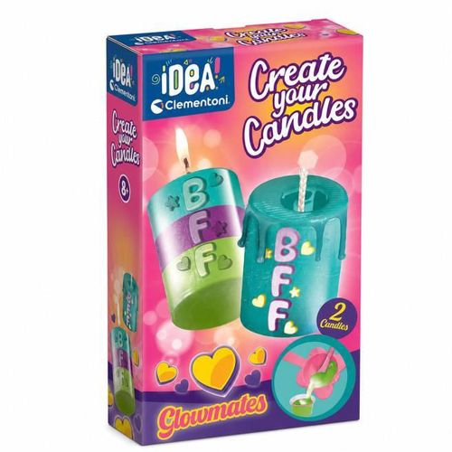купить Набор для творчества Clementoni Creează-ți propriile lumânări: BFF (18352) в Кишинёве 