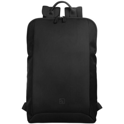 cumpără Rucsac pentru oraș Tucano BFLABK-M-BK Flat Slim M Black în Chișinău 