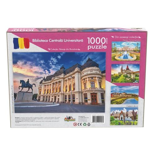 cumpără Puzzle Noriel NOR5397 Puzzle 1000 piese Biblioteca Nationala în Chișinău 