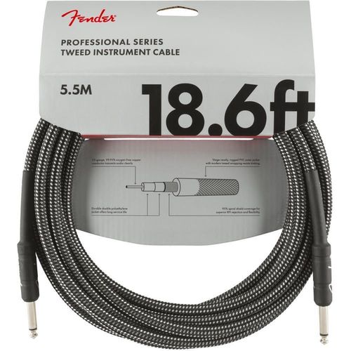 cumpără Cablu pentru AV Fender Prof. Cable GREY TWEED 18,6 în Chișinău 