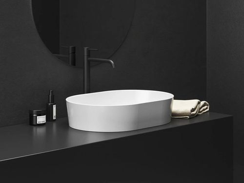 купить Смеситель для умывальника Ravak Baterie Espirit lavoar inalt 340mm black matt ES 015.20BLM (X070274) в Кишинёве 