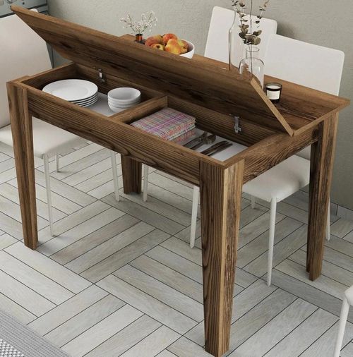 cumpără Masă Trendy Kiev 507-Nuc 110x75x72cm în Chișinău 