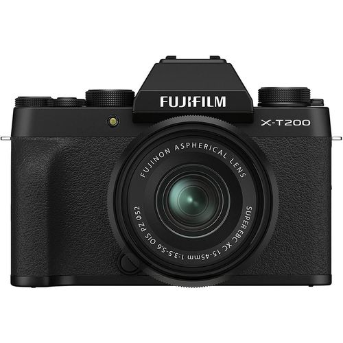 купить Фотоаппарат беззеркальный FujiFilm X-T200 Black XC15-45mmF3.5-5.6 OIS PZ Kit в Кишинёве 