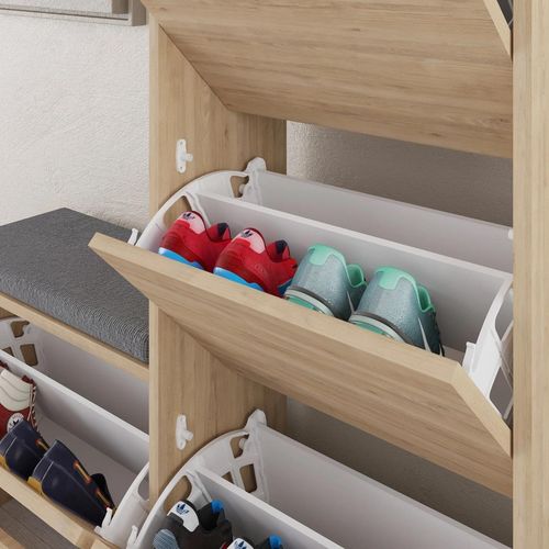 cumpără Raft pentru încălțăminte Hanah Home Dude Oak în Chișinău 