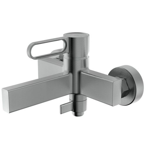 купить Смеситель для ванны Zaffiro F-DESIGN Gun Metal FD1-ZFR-1-04 (cada) в Кишинёве 