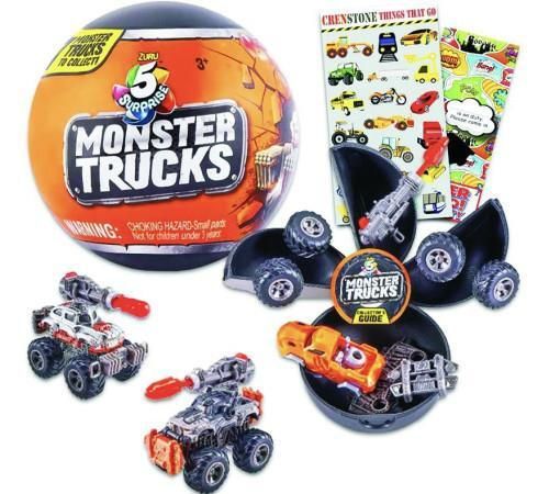 купить Мяч ZURU 77111GQ2 N.5 Surprise Monster Truck в Кишинёве 