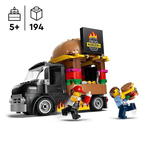 купить Конструктор Lego 60404 City Camion cu burgeri в Кишинёве 
