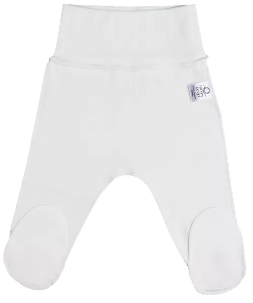Pantalonași din bumbac organic MomyKeep (0-3 luni) 
