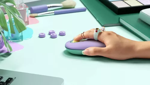 купить Мышь Logitech POP Wireless emoji, Graphite в Кишинёве 