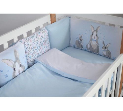 Комплект постельного белья Veres Summer Bunny Blue 
