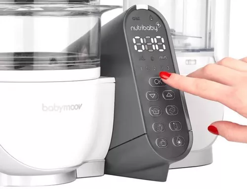 купить Кухонный комбайн Babymoov A001117 5 in 1 Nutribaby+ Loft White в Кишинёве 