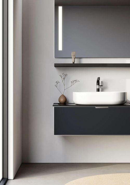 cumpără Dulap pentru lavoar Orka Yalikoy 90 Black în Chișinău 