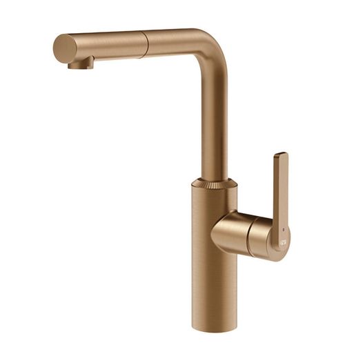 купить Смеситель кухонный Gessi 60950-726 Warm Bronze Br PVD в Кишинёве 