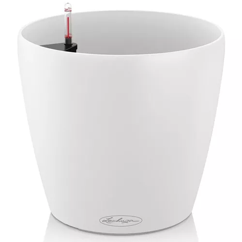 купить Цветочный горшок Lechuza Classico Color 18, White в Кишинёве 