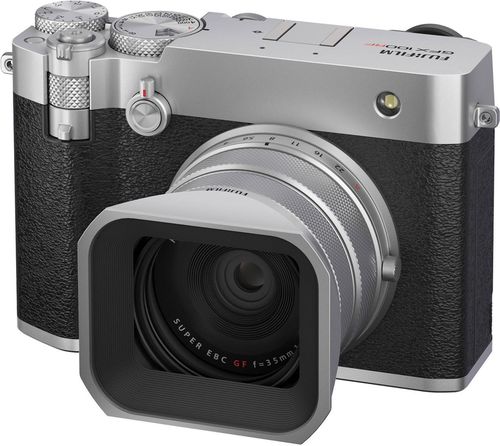 купить Фотоаппарат беззеркальный FujiFilm GFX100RF silver в Кишинёве 