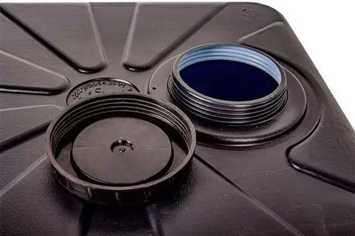 купить Аксессуар для бассейна Uniplast Rezervor dus 75L cu para pentru dus 68.2x68.2x28cm, gura 12.5cm, negru в Кишинёве 