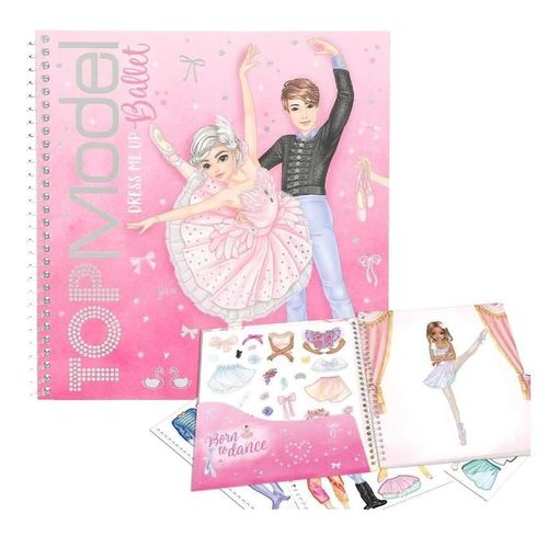купить Набор для творчества TOPModel 0413611 Caiet de schite Fashion ballet в Кишинёве 