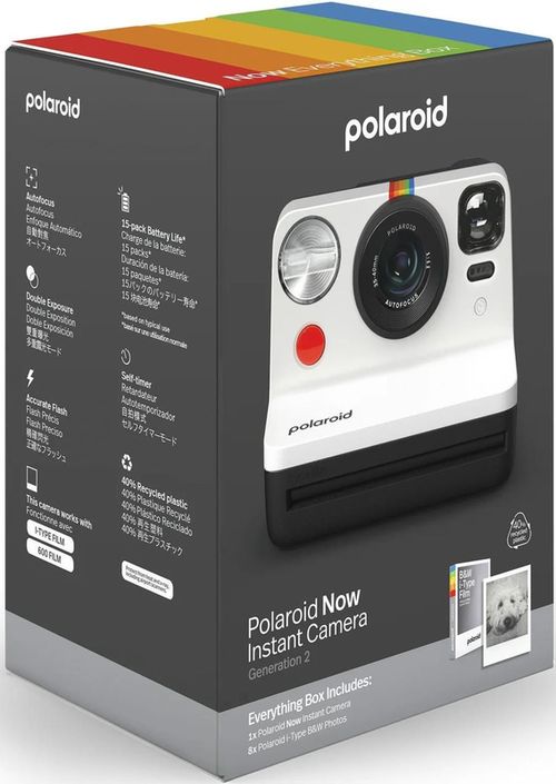 cumpără Aparat foto instant Polaroid 9072 Now Generation 2 , Black-White în Chișinău 