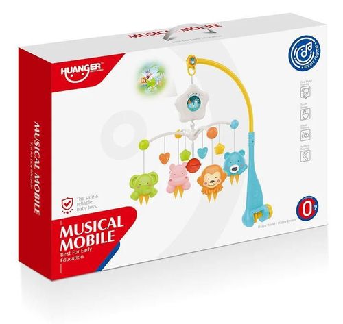 купить Карусель для кроватки Huanger (78683) HE0307 в Кишинёве 