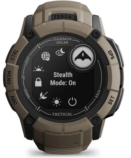купить Смарт часы Garmin Instinct 2X Solar Tactical Edition Coyote Tan (010-02805-02) в Кишинёве 