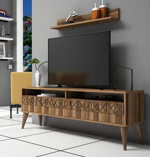 купить Тумба напольная для TV Trendy Linie, Nuc 150x50x30cm в Кишинёве 