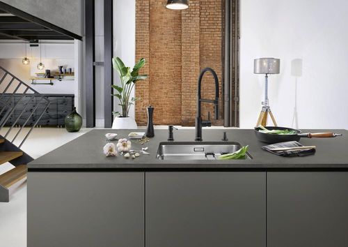 cumpără Bateria bucătărie Blanco Catris-S Flexo (525793) în Chișinău 