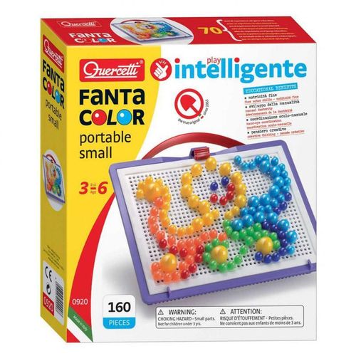 купить Головоломка Quercetti 0920 Мозаика FANTACOLOR 160шт в Кишинёве 