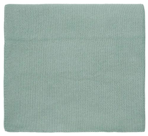 cumpără Lenjerie de pat pentru copii Jollein 516-511-65219 Paturica Basic Knit Forest Green, 75x100cm în Chișinău 