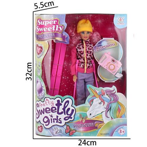 cumpără Păpușă Essa 60297HWT-6 Păpușă în costum, cu accesorii, 29cm (în asort.) în Chișinău 