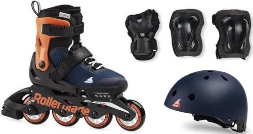 cumpără Role Rollerblade ДУБЛЬ, не использовать 07062200174 CUBE BLU NOTTE/ARANCIO 33-36 în Chișinău 