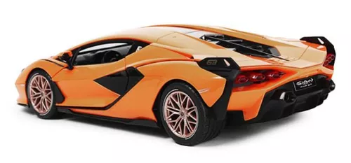 купить Радиоуправляемая игрушка Rastar 97700 Lamborghini Sian, 1:14 orange, 50630 в Кишинёве 