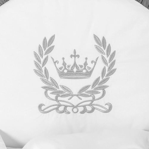 cumpără Lenjerie de pat pentru copii PernaMea Set lenjerie 8 piese Royal Gri (PM.101611/1) în Chișinău 