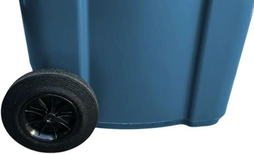 купить Урна для мусора Uniplast 37214 Cos pentru transportarea deseurilor 240L pe roti (albastru) в Кишинёве 